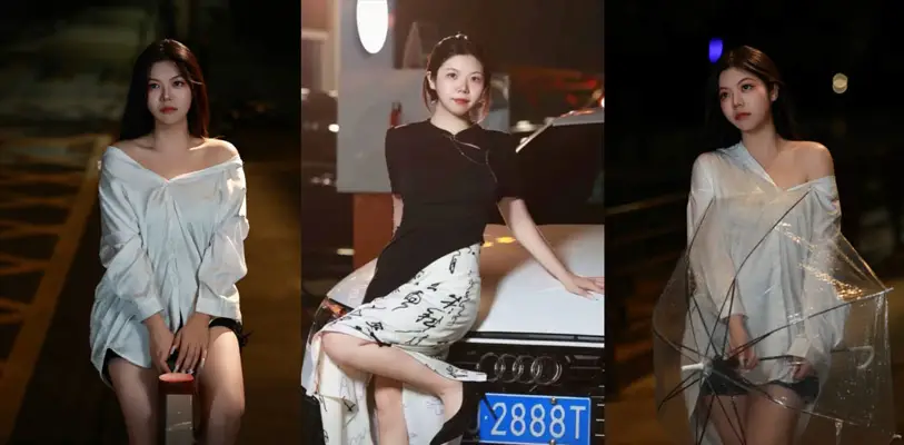 传奇奥迪女车主【粤J2888T】约炮男粉视频曝光，公路甲级战犯私下无比反差露脸口交无套爆操